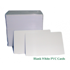 Blank White PVC Card CR80 30 mil 